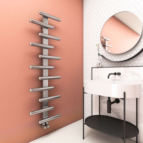 Electric towel radiator - VIVI - Carisa Designer Radiators - hot water / 501 w...750 w / 751 w...1000 w