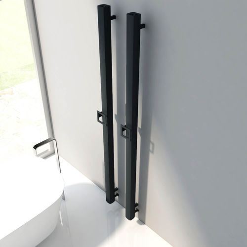 Electric towel radiator - VESTA SINGLE - Carisa Designer Radiators - 0...500 w / contemporary / aluminum