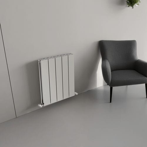 Hot water radiator - NEMO DOUBLE - Carisa Designer Radiators - 501 w...750 w / contemporary / aluminum