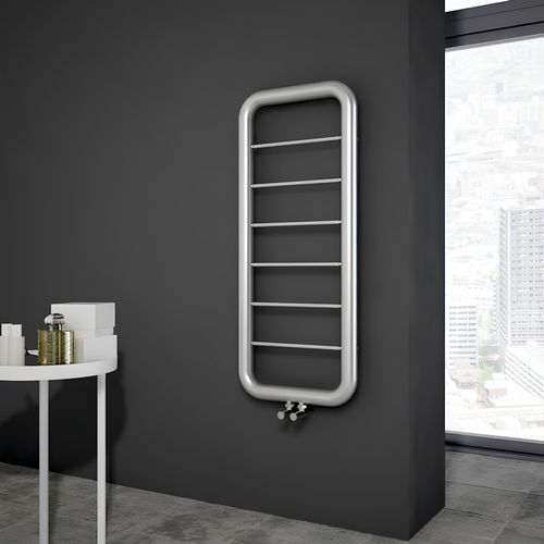Hot water towel radiator - PAROS - Carisa Designer Radiators - 501 w...750 w / 0...500 w / contemporary