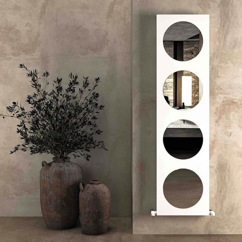 Hot water radiator - CIRCLES - Carisa Designer Radiators - 751 w...1000 w / design / aluminum