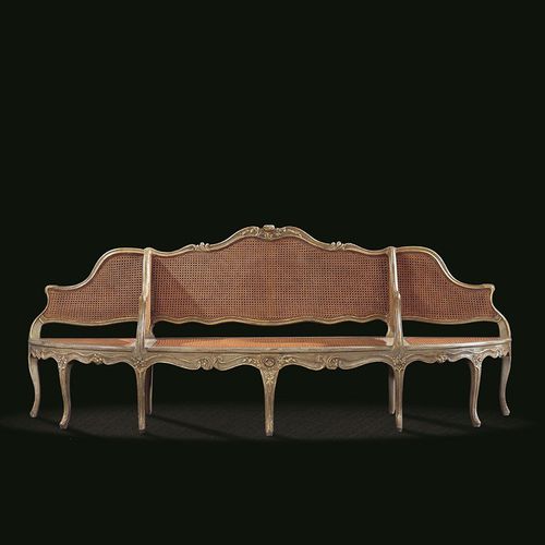 Louis XV style sofa - L15 T C1 - MASSANT - wooden / 2-person