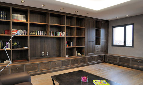 Free-standing bookcase - COSI BIBLIO - COSI - contemporary / wooden / custom-made