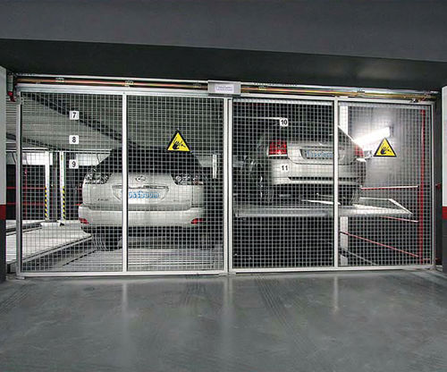 Hydraulic parking platform - Uniparker N5303 - Nussbaum Parking - electric