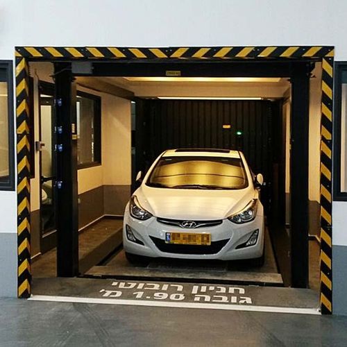 Platform parking system - HYPARKER MAX - Nussbaum Parking - with elevator