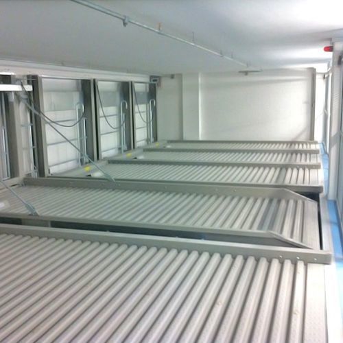 Hydraulic parking platform - Uniparker N5202 - Nussbaum Parking - electric / double-decker