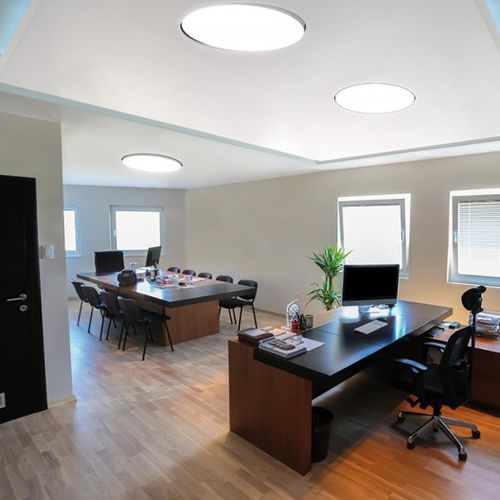 Recessed ceiling light fixture - TRIMLESS ALABAMA - BPM Lighting  - LED / fluorescent / round