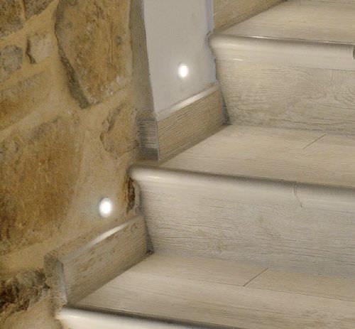 Recessed wall spotlight - ADIMA - BPM Lighting  - LED / round / pathway