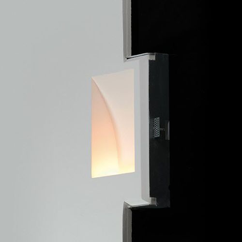 Recessed wall light fixture - TUCANA - BPM Lighting  - LED / rectangular / IP20