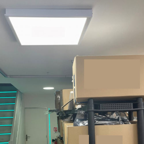 Built-in light fixture - C600 - danlite - LED / square / for office