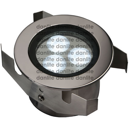 Recessed floor spotlight - danlite - LED / round / IP67