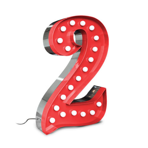 Floor-standing lamp - GRAPHIC: 2 - DelightFULL - aluminum / stainless steel / original design