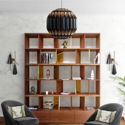 Pendant lamp - KRAVITZ - DelightFULL - aluminum / contemporary / corded