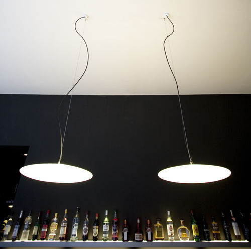 Pendant lamp - °fool moon small - Eden Design B.V.B.A  - glass / contemporary / corded
