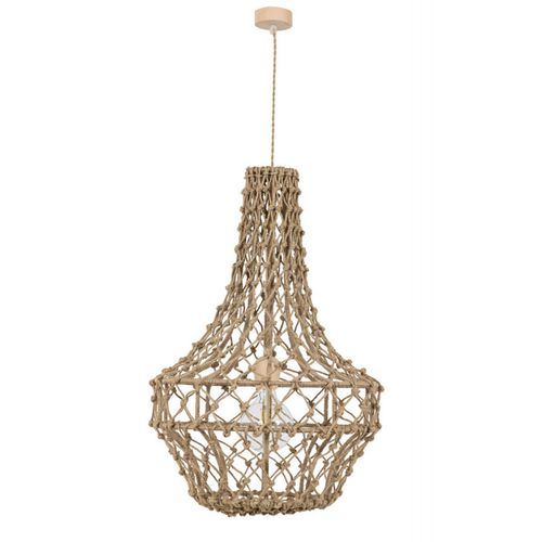 Contemporary chandelier - EMY - Gallis SA  - metal / fabric / 1 light