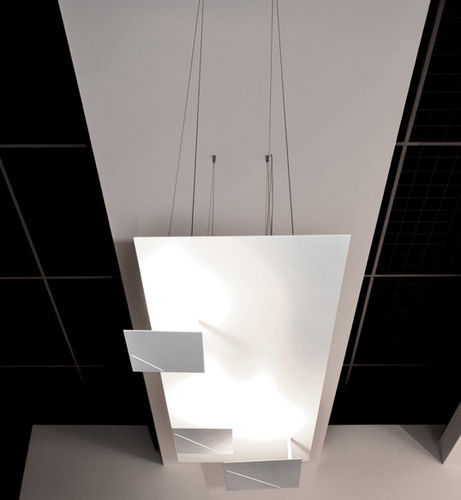 Pendant lamp - DESAGN: 100A3 - Knikerboker - steel / contemporary / corded