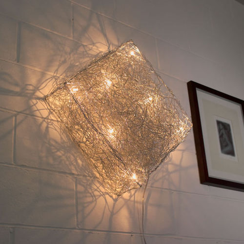 Contemporary wall light - QUADRO: P/PL 45 - Knikerboker - indoor / aluminum / LED