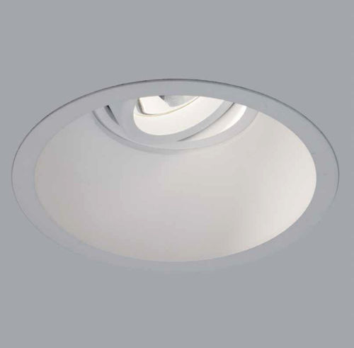 Recessed ceiling spotlight - XCONE - 100% LIGHT bvba  - LED / round / metal