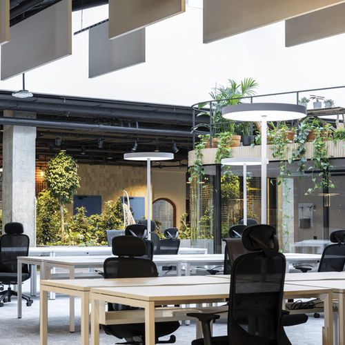 Floor-standing lamp - BASIC NEO S4 - Lightnet GmbH  - steel / lacquered aluminum / contemporary