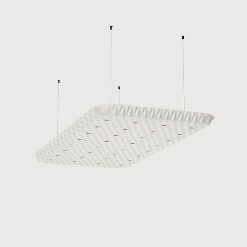 Rectangular ceiling light - SERENITY-P3 - Lightnet GmbH  - aluminum / Trevira CS® / LED