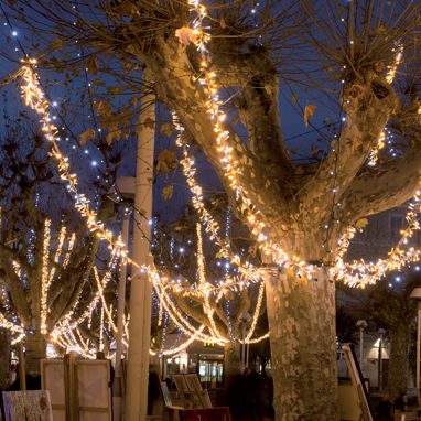 LED light garland - NICIA® - BLACHERE ILLUMINATION - for public space / indoor / outdoor
