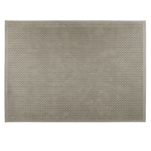 Contemporary rug - Trigo - MAXALTO - plaid / nylon / round