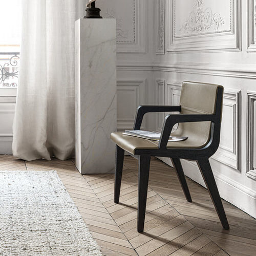 Contemporary chair - ACANTO - MAXALTO - indoor / fabric / leather