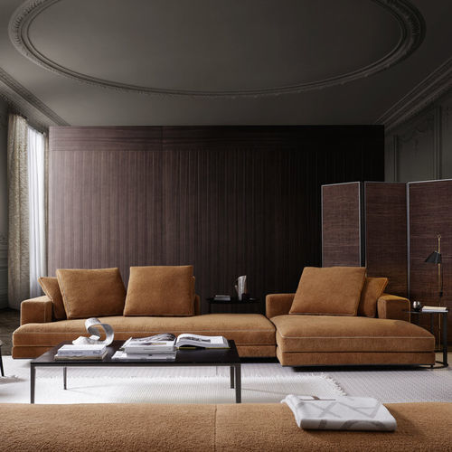Modular sofa - ARBITER - MAXALTO - corner / contemporary / fabric