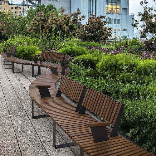 contemporary public bench - CERVIC ENVIRONMENT