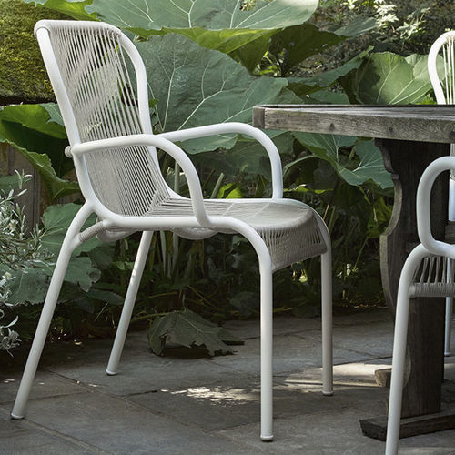 Contemporary dining chair - LOOP - VINCENT SHEPPARD - outdoor / polypropylene / polyethylene