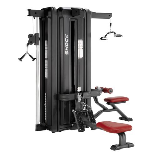Lat pulldown weight training machine - 4SHO022/0 - Telju Fitness - indoor / commercial