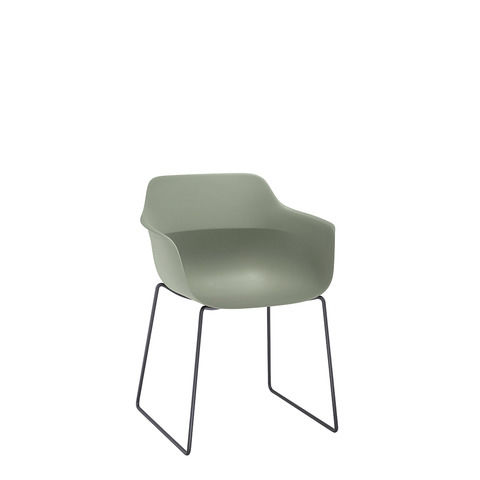 Contemporary chair - CRONA LIGHT ECO 6322/A - Brunner GmbH - indoor / wood veneer / recycled plastic