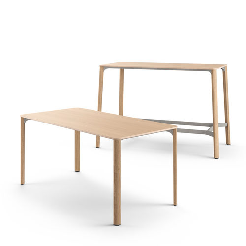 Contemporary table - NATE 7670 - Brunner GmbH - oak / solid wood / beech