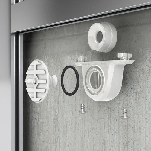 Plastic fastening system - SL-FA - FASTMOUNT - rubber / for panels / interior