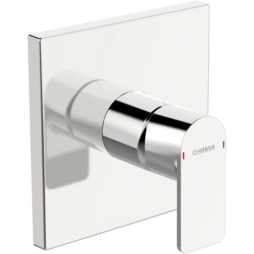 Shower mixer tap - HANSASTELA - HANSA - wall-mounted / chrome-plated brass / bathroom