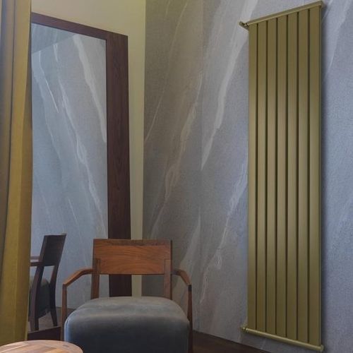Hot water radiator - VEGA V - K8 Radiatori - 0...500 w / contemporary / aluminum