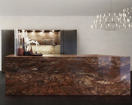 Contemporary kitchen - 20151102 - TM Italia - stone / quartzite / metal