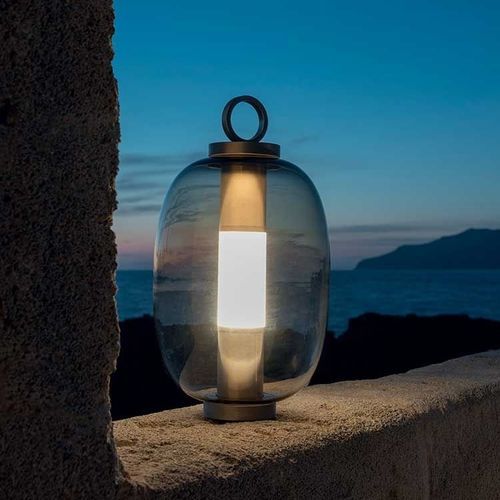 Portable lamp - Lucerna - Ethimo - aluminum / glass / contemporary