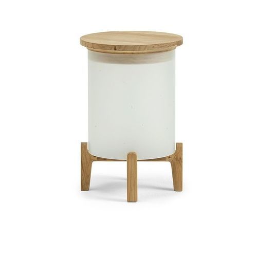 Table lamp - Shake - Ethimo - teak / Plexiglas® / contemporary