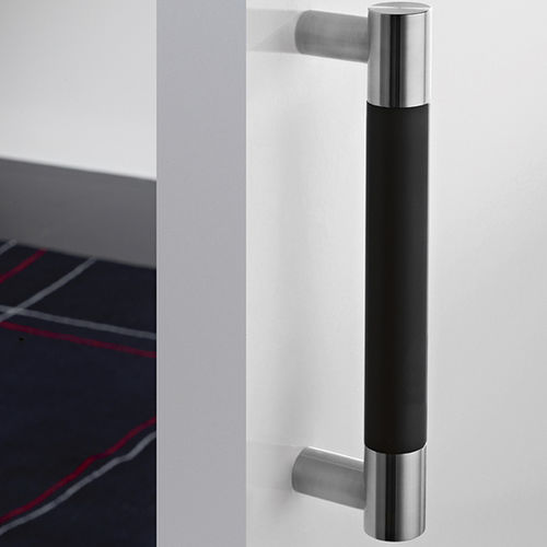 Door pull handle - IN.07.185.D - JNF - stainless steel / contemporary / satin finish