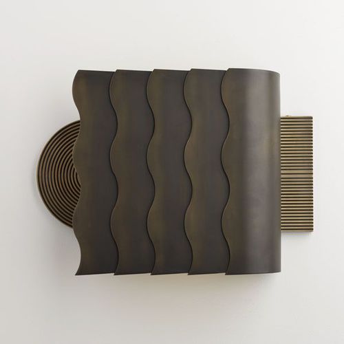 Art Deco wall light - SAL - TEKNA - indoor / polished brass / LED