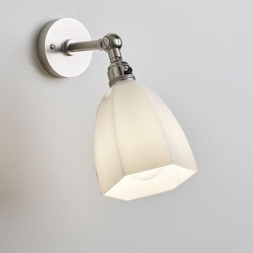 Traditional wall light - STIFFKEY - TEKNA - indoor / brass / glass