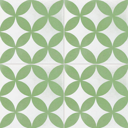 Polished encaustic cement tile - CXX XX.XX - couleurs et matières - indoor / floor / wall