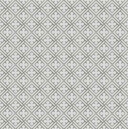 Indoor encaustic cement tile - COF XX - couleurs et matières - floor / wall / geometric pattern