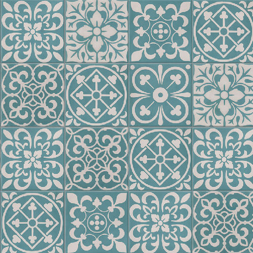 Polished encaustic cement tile - PW 30 - couleurs et matières - indoor / floor / wall