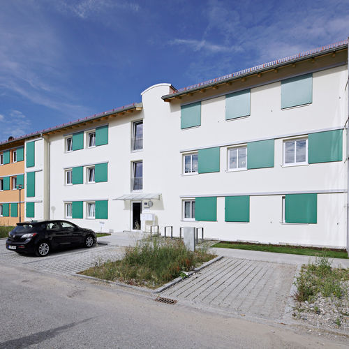 Sliding shutter - SILENCIO - EHRET GmbH - aluminum / matte / colored