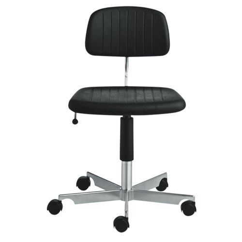 Contemporary visitor chair - 2537 - Engelbrechts - indoor / satin / leather