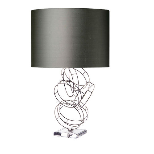 Table lamp - 80315 - BOHEME DESIGN - metal / fabric / contemporary
