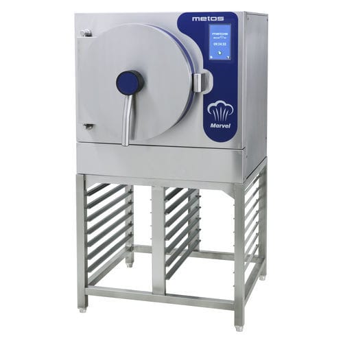 Commercial kitchen combi steamer - MARVEL TE1 + GN - Metos - electric / convection / free-standing