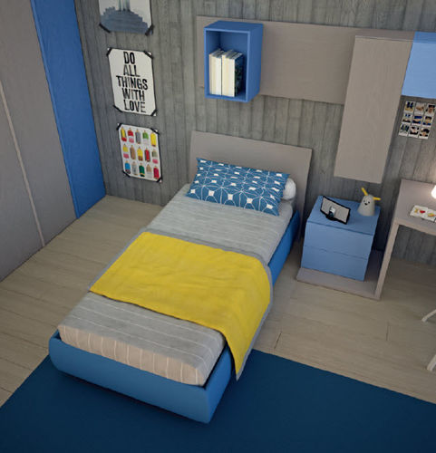 Contemporary bed - VELA - Mob. Granzotto - child's / boy's / wooden